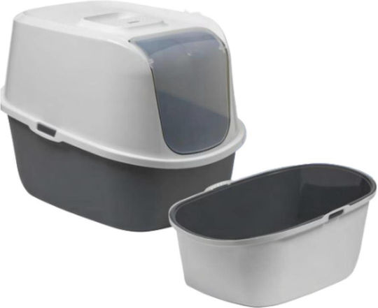 Moderna Cat Toilet Closed Gray L51 x W38.9 x H38.7cm