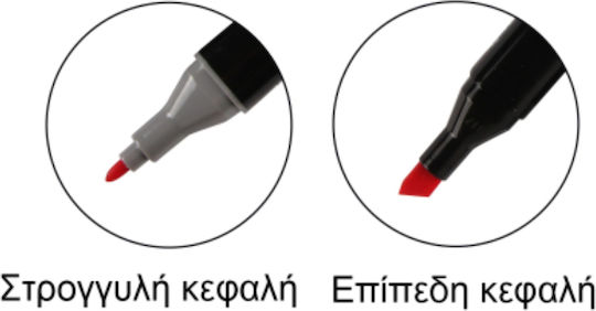 Tpster Маркери за рисуване Комплект 12бр