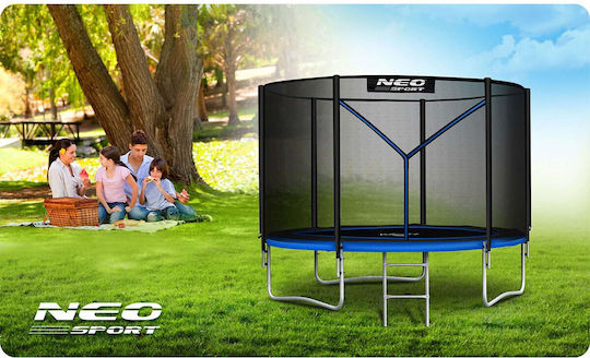 NEO Sport Trampolin Kinder Durchmesser 183cm mit Netz & Leiter