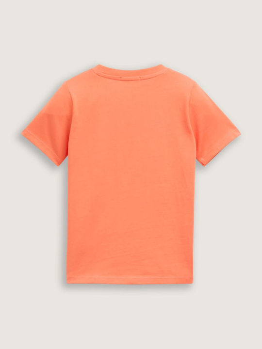 Bluză pentru copii Cu mânecă scurtă Vibrant Coral
