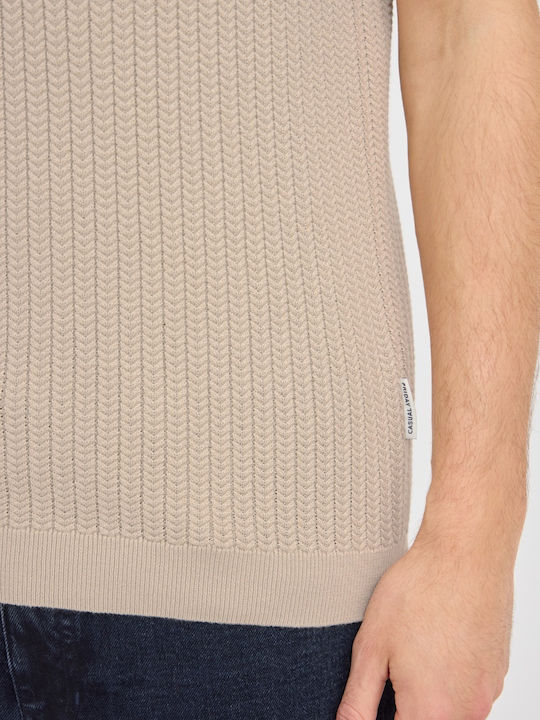 Polo Short Sleeve Blouse Plaza Taupe