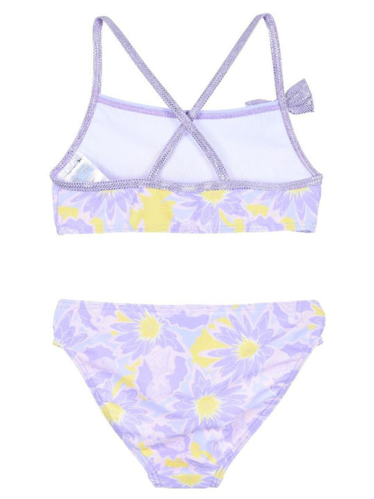 Superheroes Kinder Badeanzug Bikini Purple