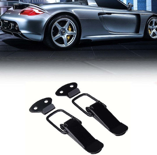 Hood Clip Set 57 Mm Black Color