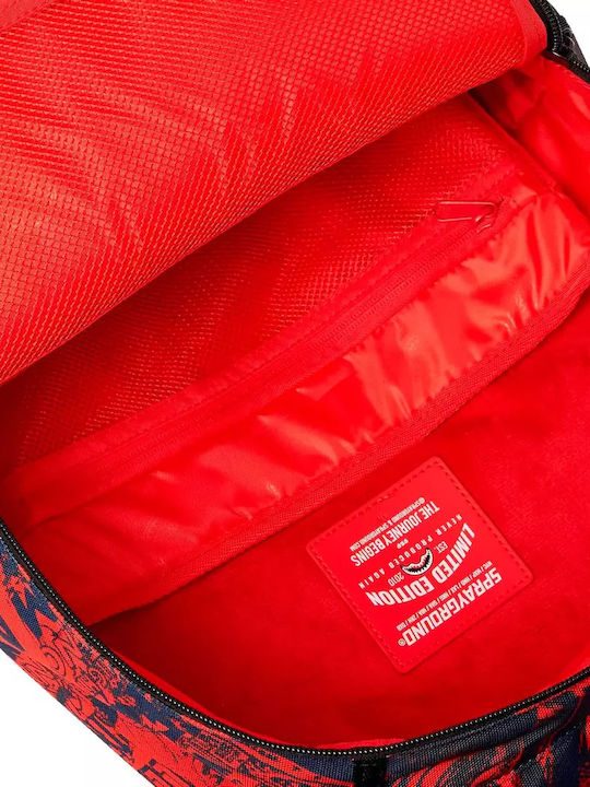 Sprayground DLXR Schulranzen Rucksack Für Junior High-High School Mehrfarbig 29,21 x 15,24 x 45,72cm