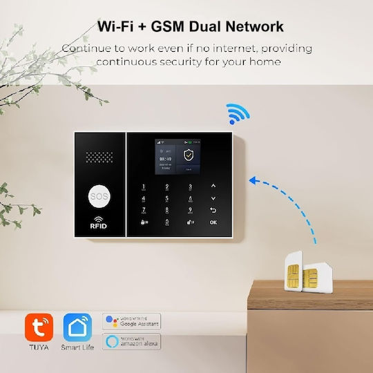 PGST Ασύρματο Σύστημα Συναγερμού (Wi-Fi / GSM)