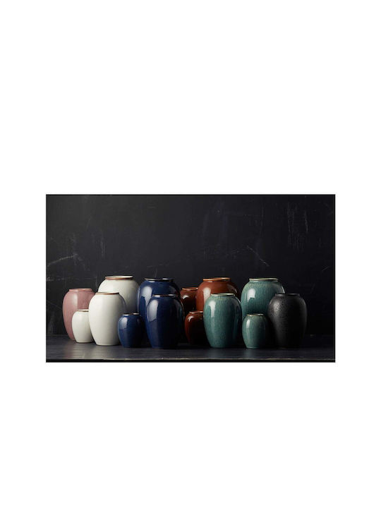 Oz Decorative Vase Blue 13x13x20cm
