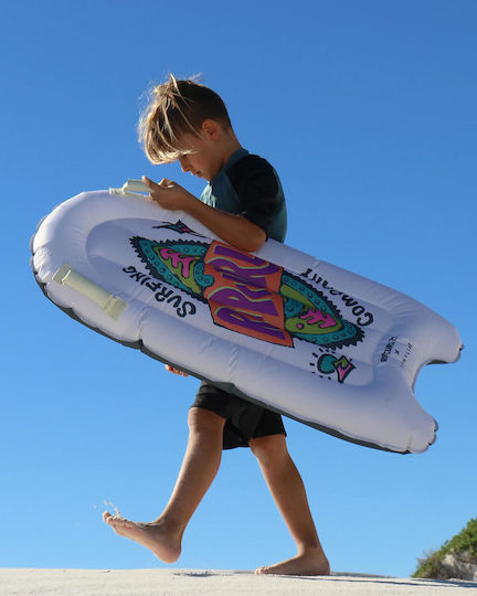 Sunnylife Kids Inflatable Pool Mattress with Handles White 51x12.5cm