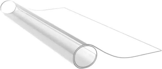Transparent Silicone Tablecloth Abyz 0.60 X 100 Cm Thickness 1.2 Mm Glass Appearance Ideal Surface Protection Elegant Decoration Transparent Silicone Tablecloth Abyz 0.60 X 100 Cm Thickness 1.2 Mm Glass Appearance Ideal Surface Protection Elegant Decoration