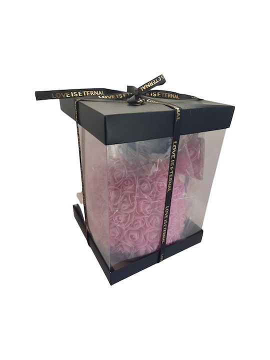 Blumenpuppe Rosa Schaumrosen Geschenk