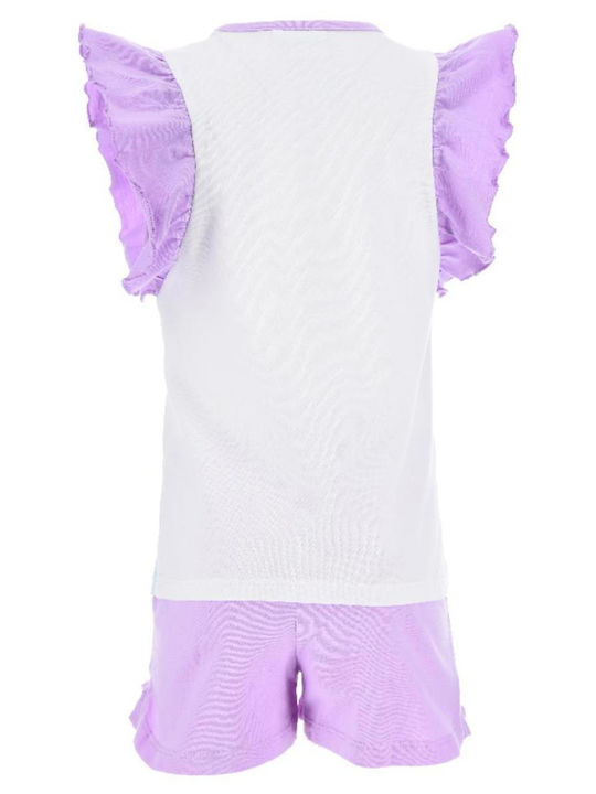 Superheroes Детска пижама Purple