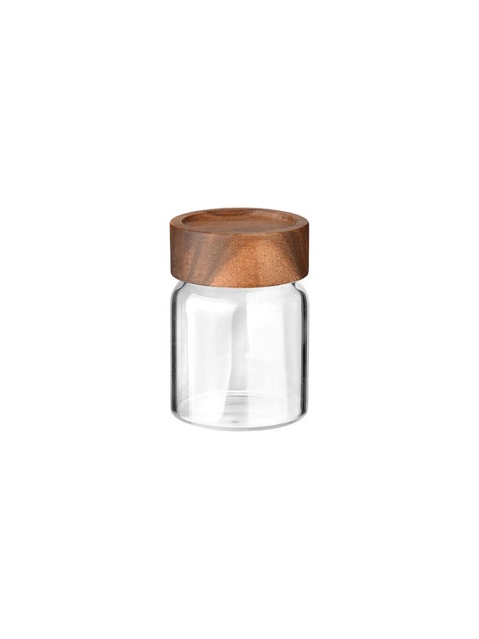 Estia ALLURE General Use Jar with Airtight Lid Glass Transparent 150ml Estia ALLURE General Use Jar with Airtight Lid Glass Transparent 150ml