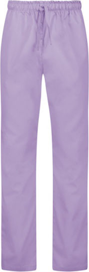 bwell Unisex Purple Pants & Blouse Set