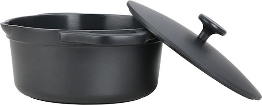 Estia Ceramiq Tiefer Topf aus Gussaluminium 4.4Es / 24cm