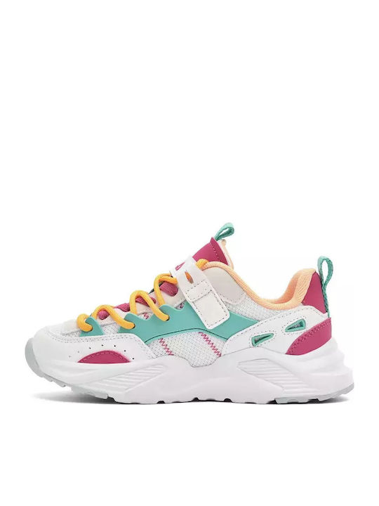 FILA Memory Lace Weiße Kinder Sneaker
