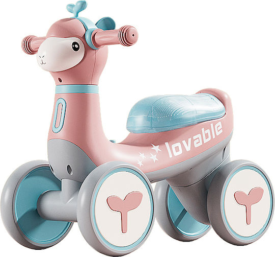 Homeone Baby Walker Ride On for 12++ Months Pink