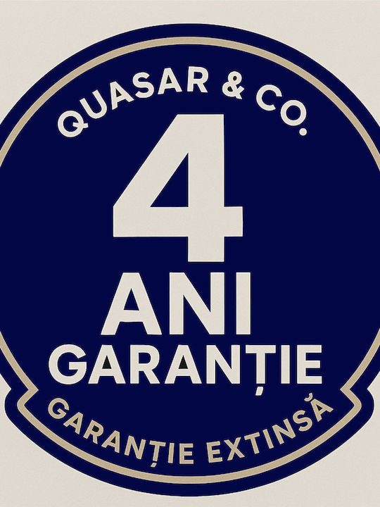 Quasar Travel Suitcases Hard Navy Blue with 4 Wheels