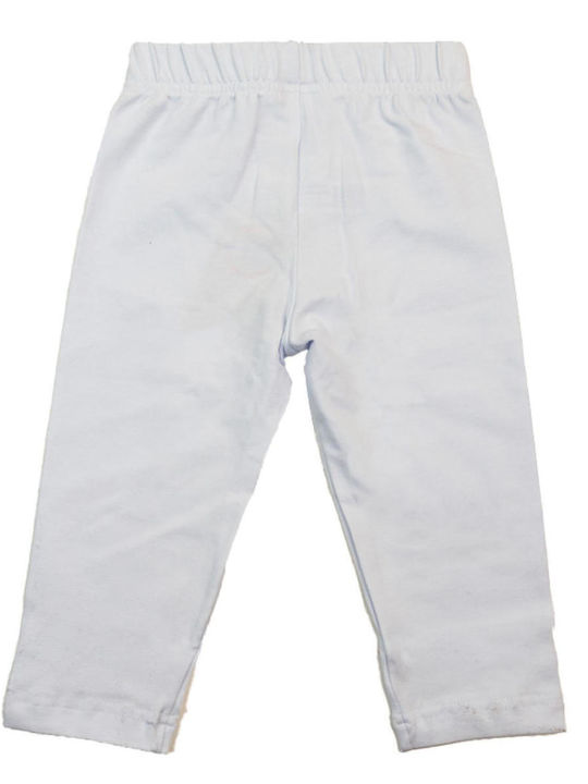 Kinder Leggings Capri white
