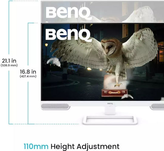 BenQ EW2790U IPS HDR Monitor 27" 4K 3840x2160 With Response Time 5ms GTG White