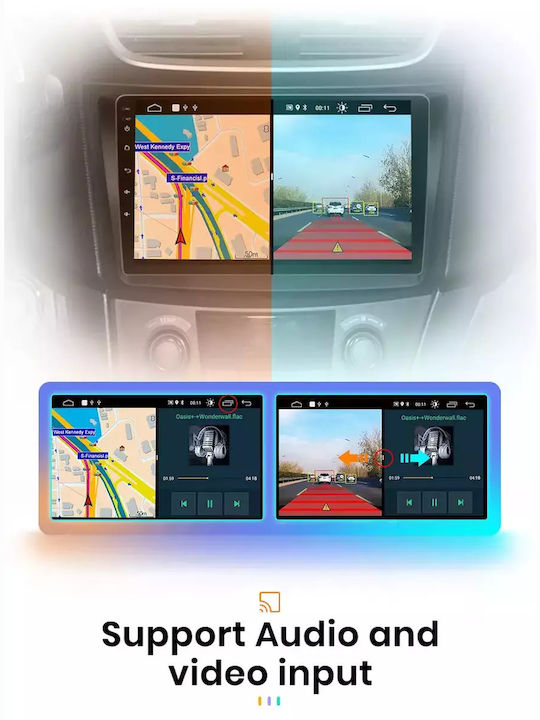 Car Audio System for Audi A3 2003-2012 (Bluetooth/USB/WiFi/GPS/Apple-Carplay/Android-Auto) with Touch Screen 9"