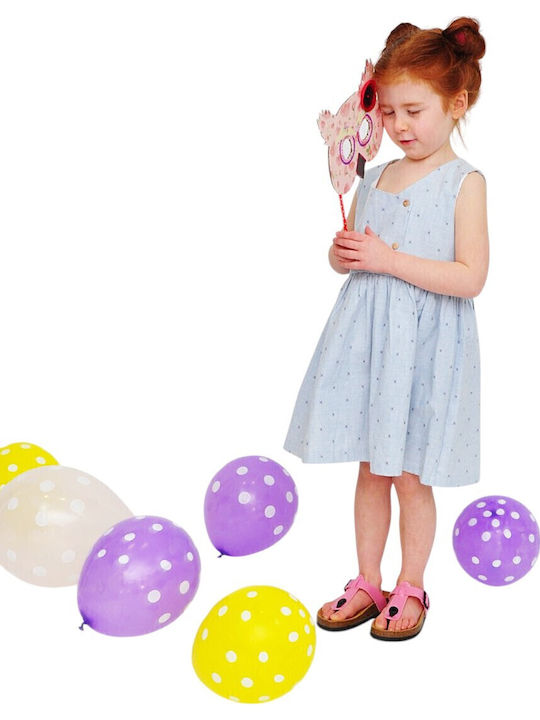Kinderkleid Ärmellos Light Blue