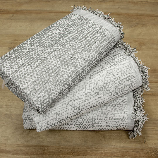 Lino Home Saphire Ριχτάρι Τριθέσιου Καναπέ Δύο 'Οψεων 180x300εκ. Khaki 3000004435