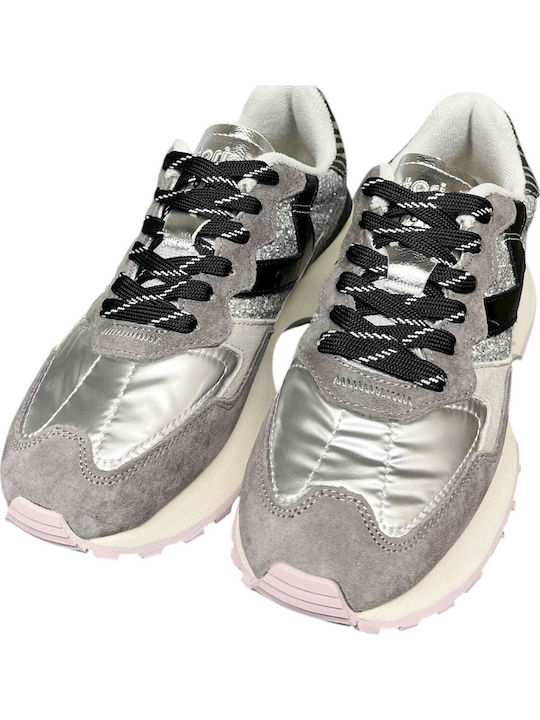 Glitter Femei Adidași Γκρι-ασημί