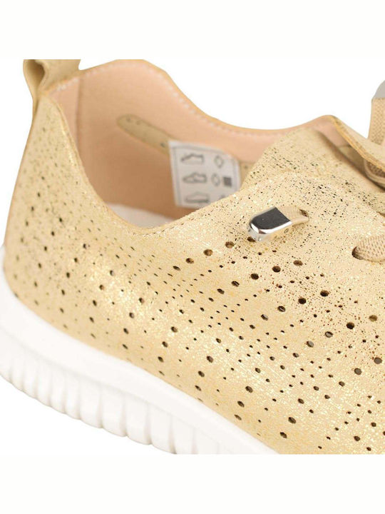 Anatomical Sneakers Gold