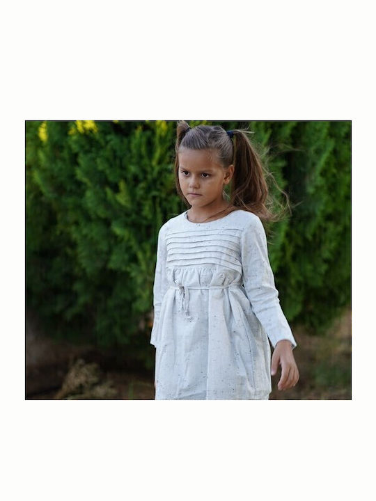 Rochie pentru Copii Mânecă lungă Gray