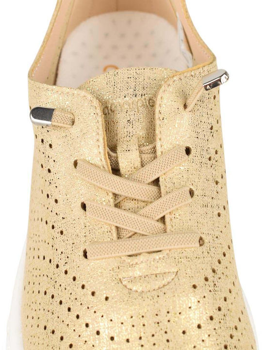 Anatomical Sneakers Gold