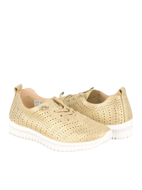 Anatomical Sneakers Gold