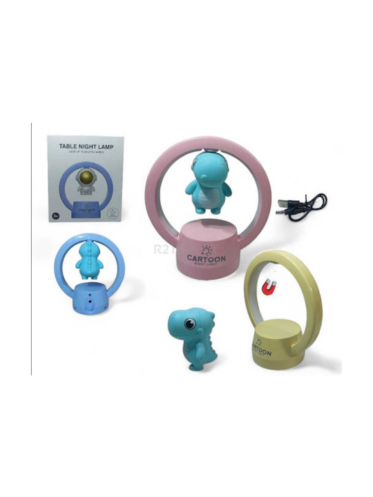 SPM LED Kinder Dekorative Lampe mit Farbwechsel Blau 13.7x3x7.2εκ.