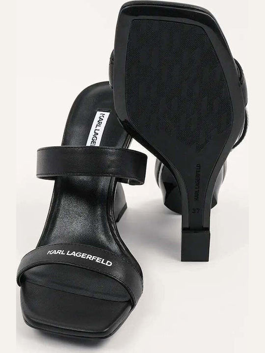 Fabric Sandals Black