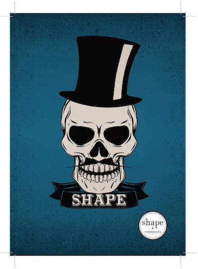 Shape Notebooks Spiral Heft Geregelt A4 120 Blätter 4 Themen Shape 1Stück