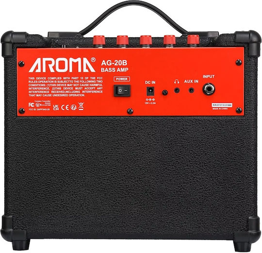 Amplificator pentru Chitară Bas Electric Aroma Ag20b Bluetooth