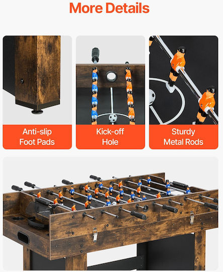 Vevor Wooden Football Standing Table