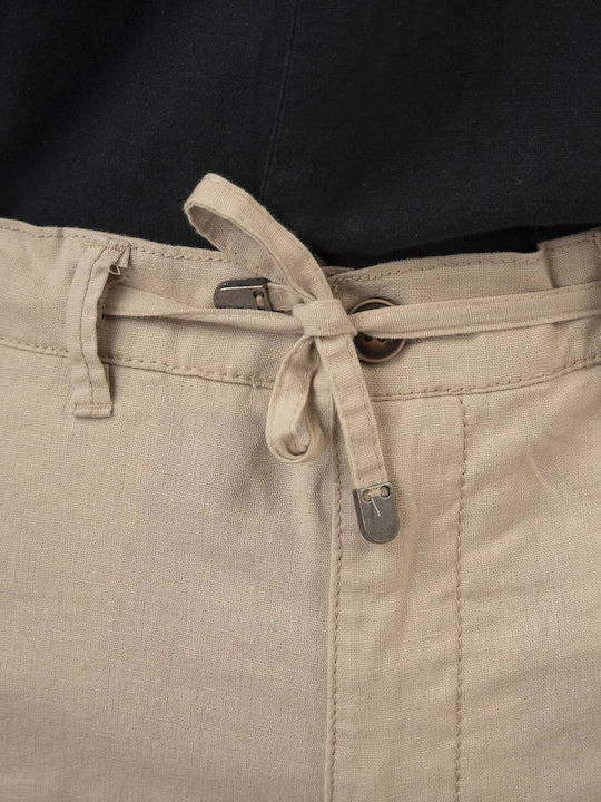 Παντελόνι Chino σε Loose Εφαρμογή Μπεζ