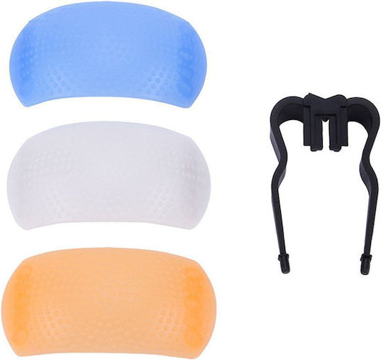 3 Colors Set Pop-up Flash Bounce Diffuser