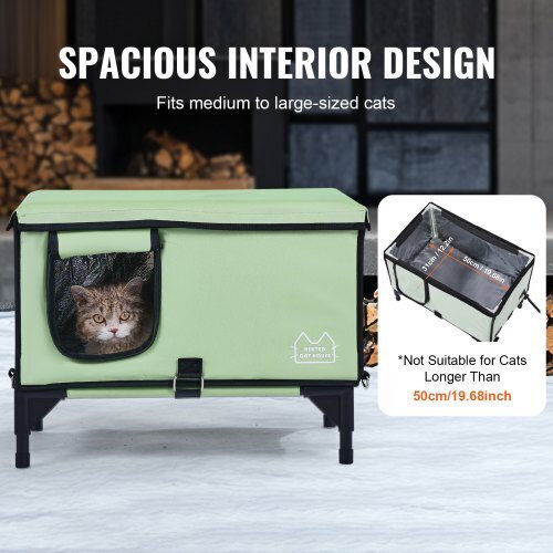 Vevor Kopfkissen Katze Grün