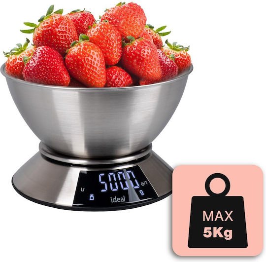 Eldom Digital Kitchen Scale 1gr/5kg Gray
