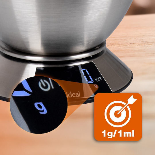 Eldom Digital Kitchen Scale 1gr/5kg Gray