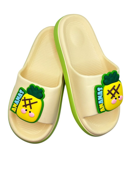 Frauen Flip Flops in Gelb Farbe
