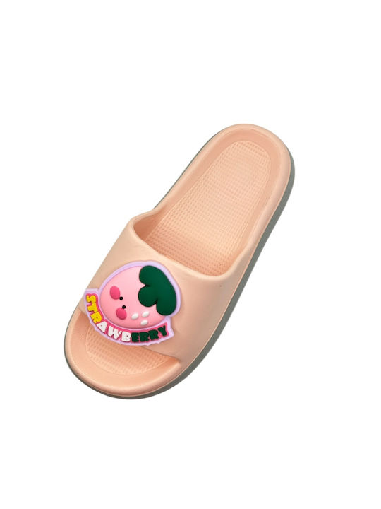 Slides σε Ροζ Χρώμα
