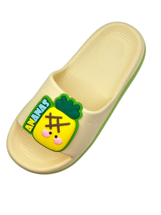 Frauen Flip Flops in Gelb Farbe
