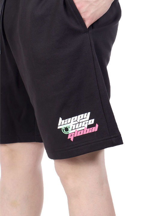 Nirvato Sportliche Herrenshorts Black