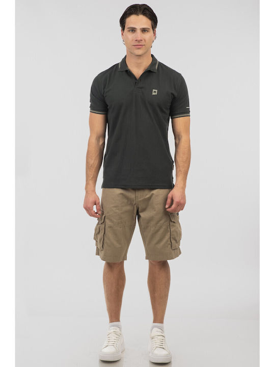 Herrenshorts Cargo Brass Beige