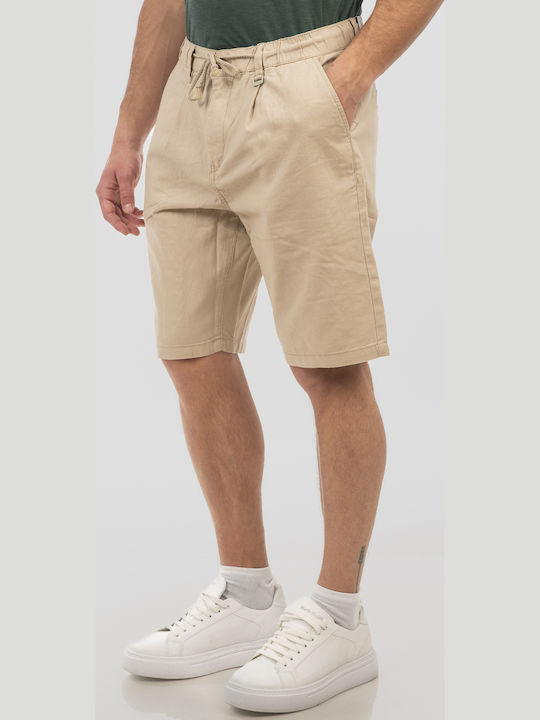 Ανδρική Βερμούδα Chino Light Beige