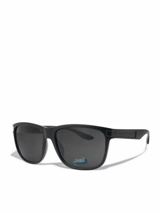 Optosquad Sunglasses Μαύρα with Acetate Frame & Black Lens Optosquad Sunglasses Μαύρα with Acetate Frame & Black Lens