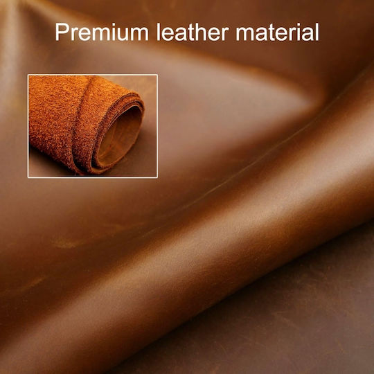 Hallmo Car Cowhide Leather Protective Key Cover Case Old Mercedes-Benz E300L Black