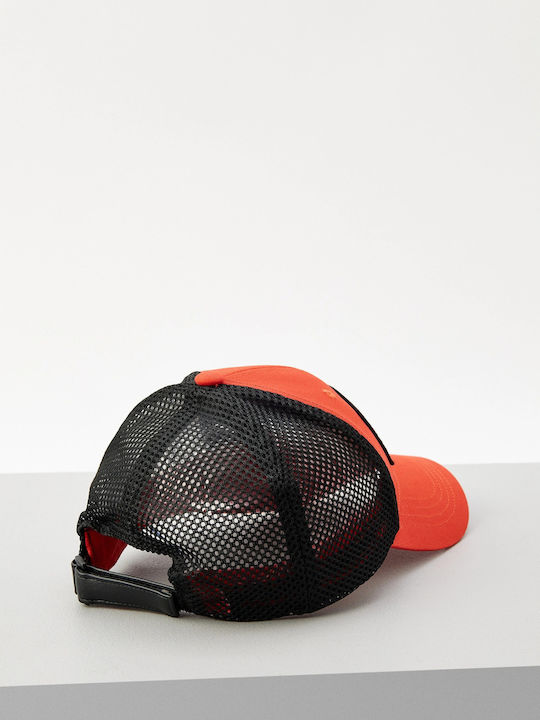 Karl Lagerfeld Jeans Klj Logo Mesh Cap Poinciana