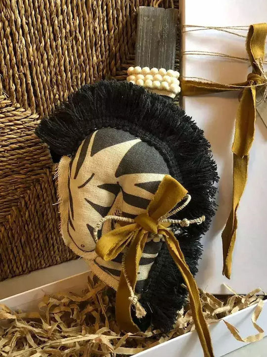 White Goose Serene Zebra Λαμπάδα 30cm